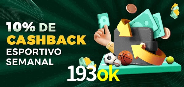 10% de bônus de cashback na 193ok