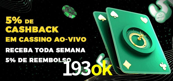 Promoções do cassino ao Vivo 193ok